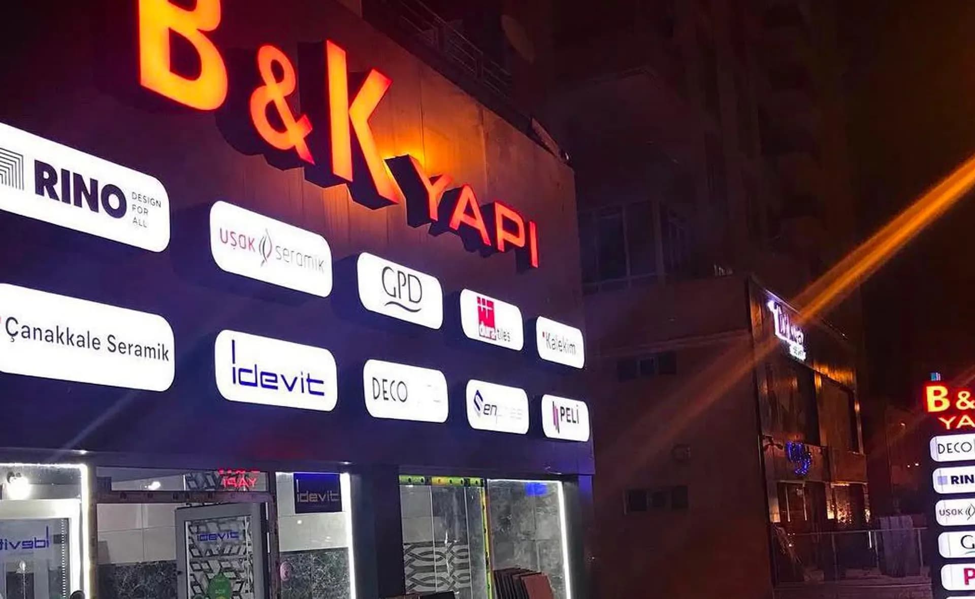 Kayseri yapı malzemeleri ve dekorasyon mağazası